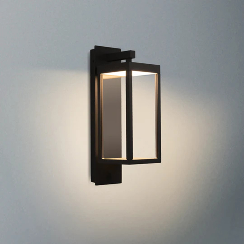 22527 Aplique LED Branco/Preto/Cinza IP54 13W 750Lm Sensor Exterior